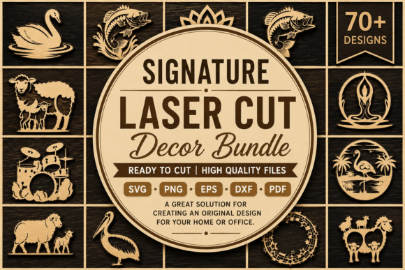 Download Signature Laser Cut Decor SVG Bundle - Premium Resources