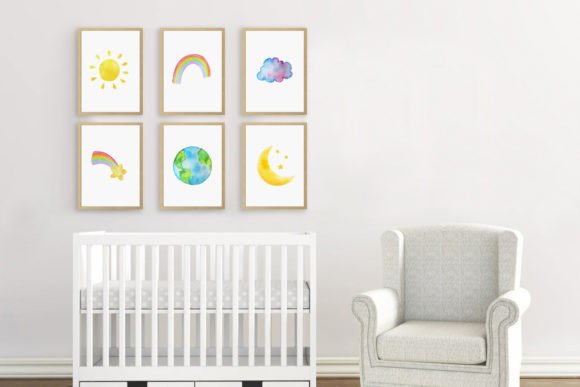 Download Nursery Decor Wall Art Print Set of 6 - Decor Collection